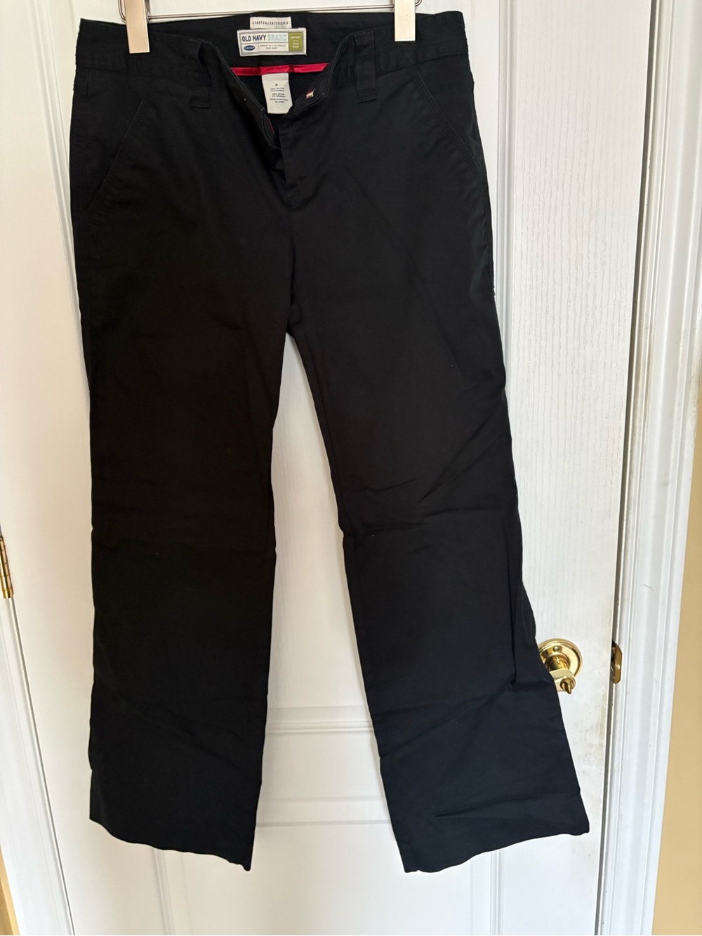 Old Navy Black Stretch Chino Pants - Straight Fit
